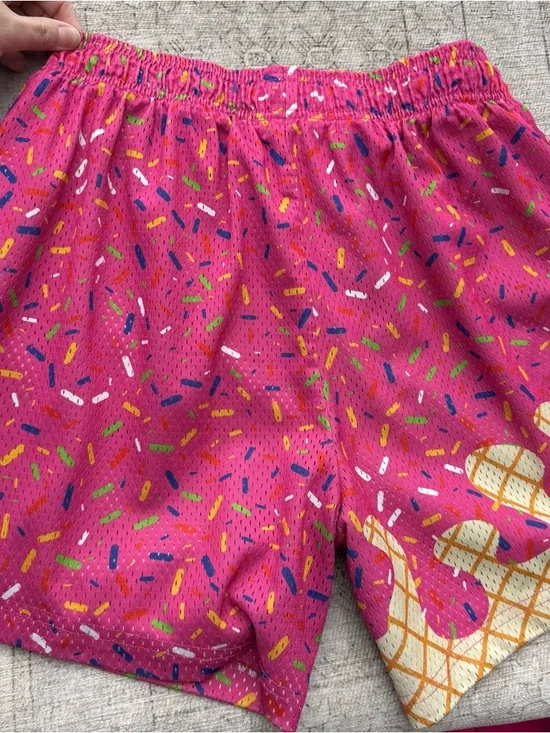 Baseball Liftstyle 101 Men’s Baseball Ice Cream Sprinkle shorts - Picture 6 of 6